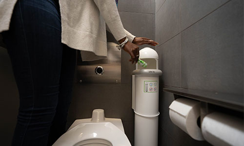 Feminine Hygiene Disposal Unit